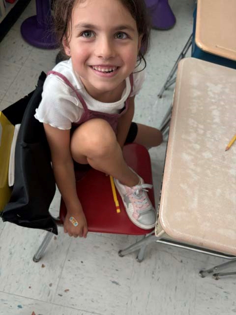 student smiling