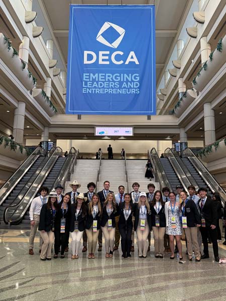 DECA students