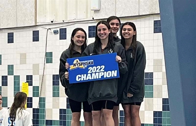 Swim Team Wins State Title