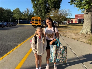 students smiling