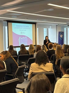 conference with people