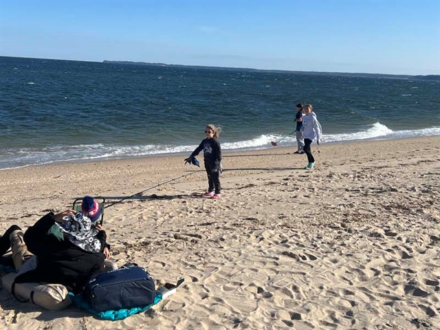 Beach cleanup