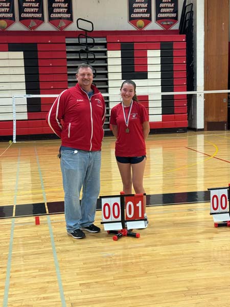 Nicole and Coach Hart