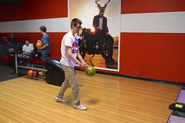 Bowlers bowling