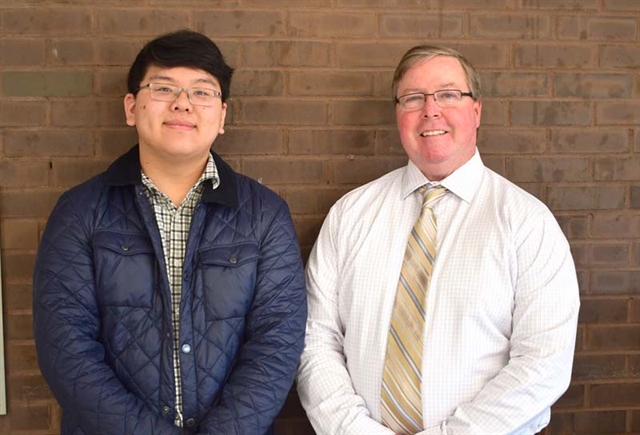 Stephen and Principal Coady