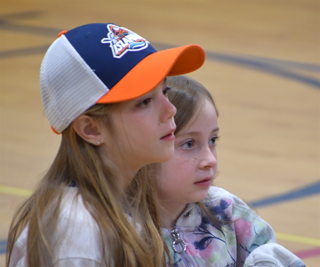 student watching