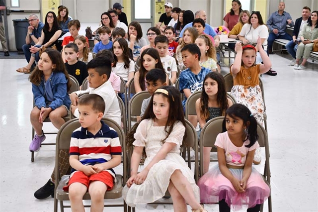 students sitting