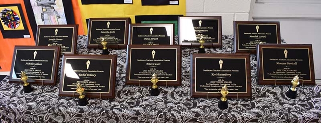 Torch Award plaques