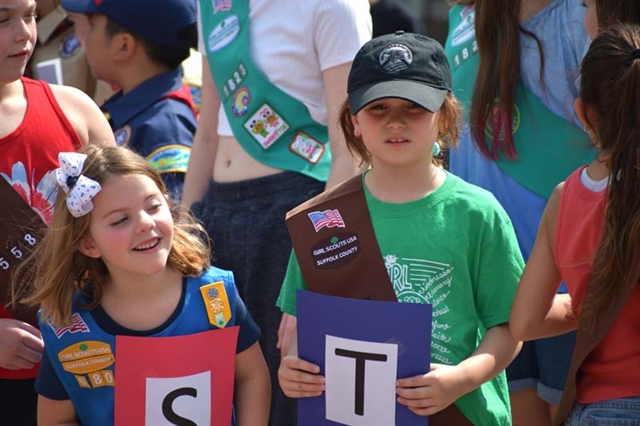 Students at Flag Day