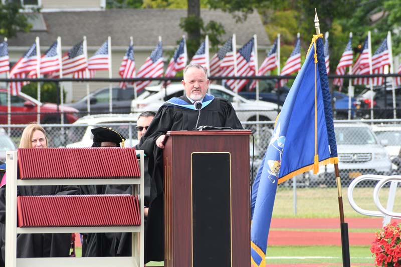 Principal Rose speaking