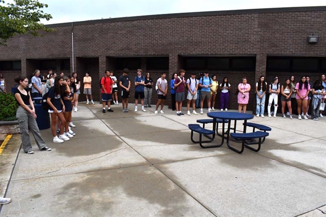 HSW students standing