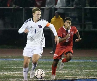 player running on field