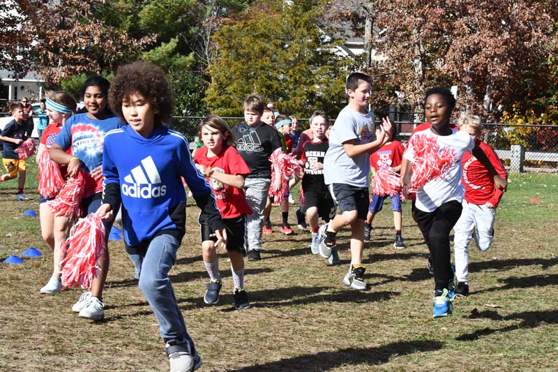 kids running