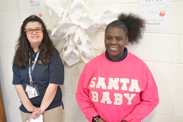 Students smiling