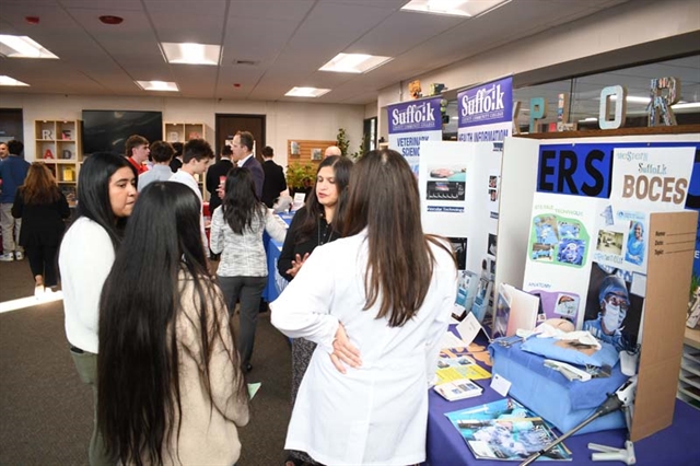 Students at the IAB STEM conference