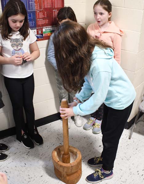 Students in hands on workshop