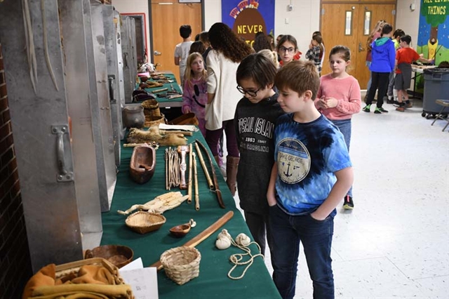 Students in hands on workshop