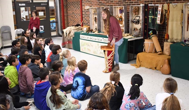 Students in hands on workshop