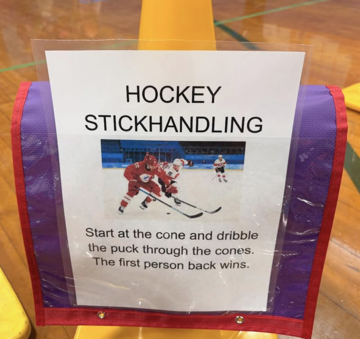 hockey sign