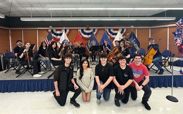 students posing for picture