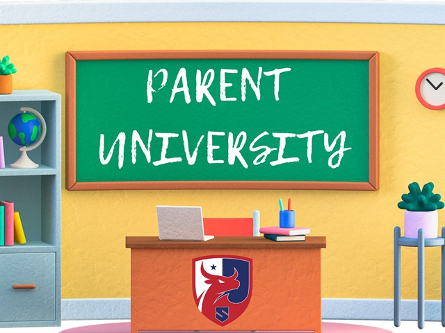 Parent University flyer
