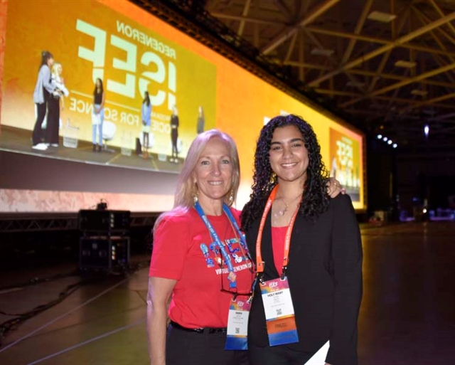 Holy Mary Zaher with Maria Zeitlin