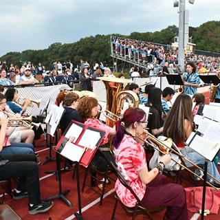 band playing