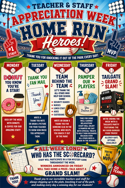 teacher appreciation week