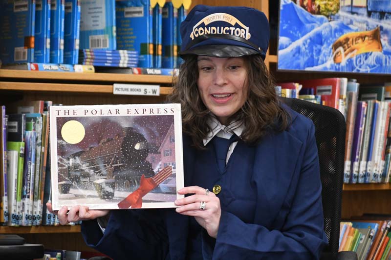 Meghan teaching students