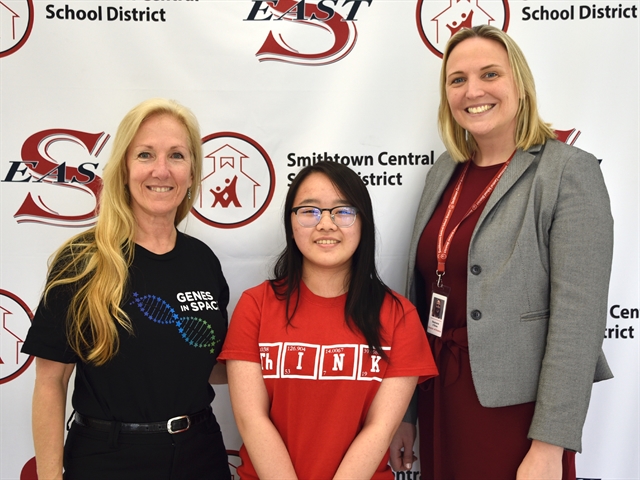 Maria Zeitlin, Charlene Chen and Dr. Stephanie O'Brien