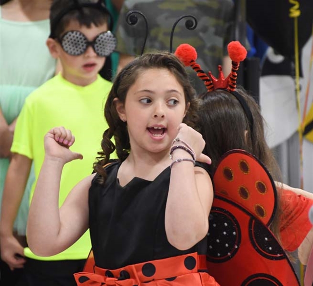 lady bug student dancing