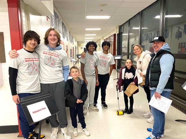 students posing for picture