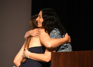 a hug