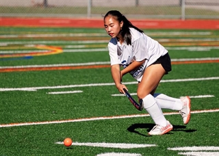 Field Hockey action