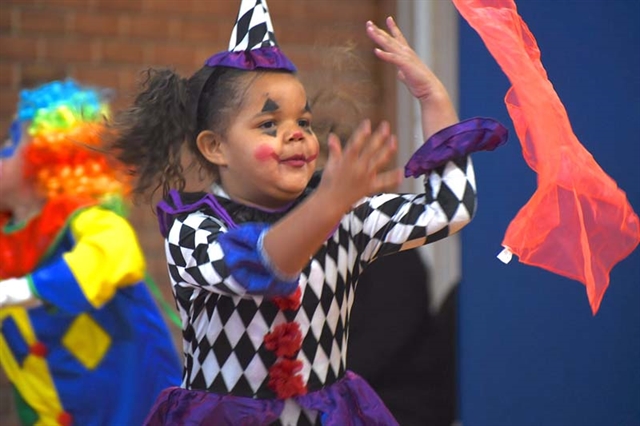 Circus juggler