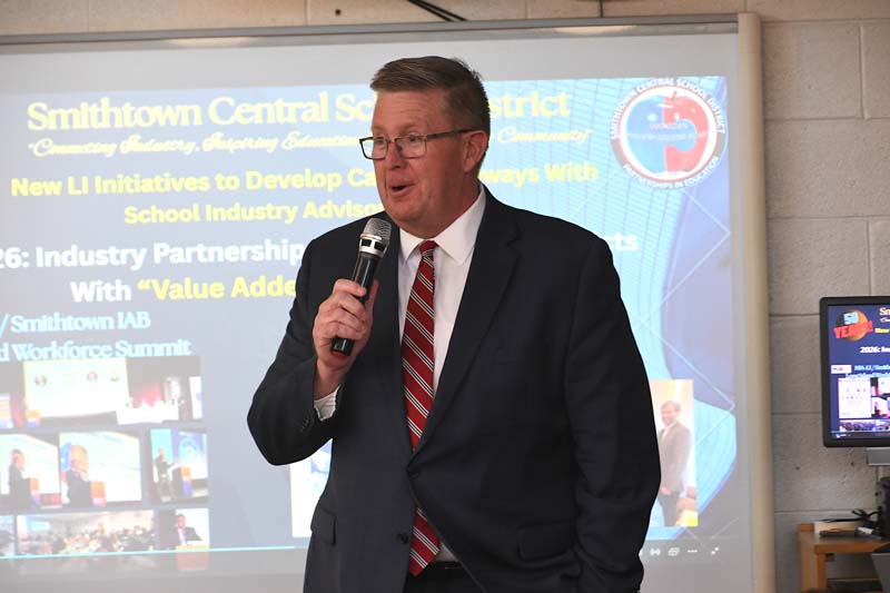 Superintendent speaking