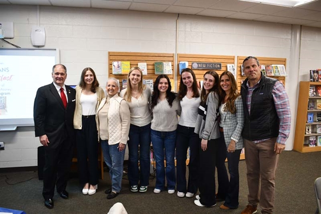 Senator Mattera and Mr. Mooney's family and Olivia Wolber