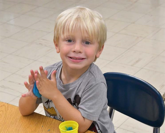 student smiling