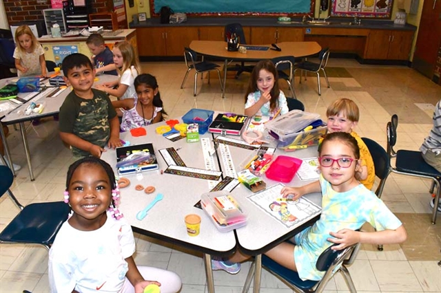 students smiling